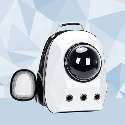 Breathable Cat Carrier Backpack with Space Capsule Design – Travel Pet Bag for Cats & Dogs | Petpexi