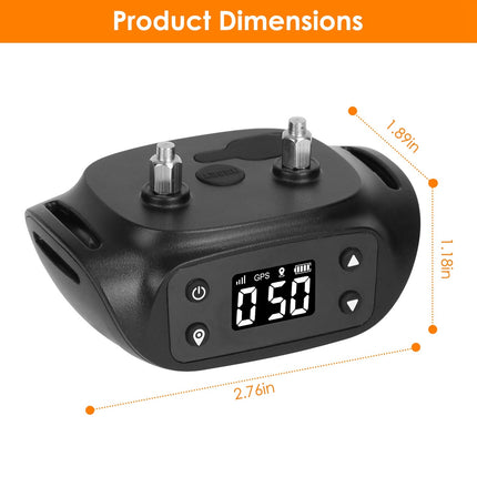 2-in-1 Dog GPS Fence Tracker – Wireless GPS Dog Collar with 2887FT Radius & IPX6 Waterproof | petpexi.com