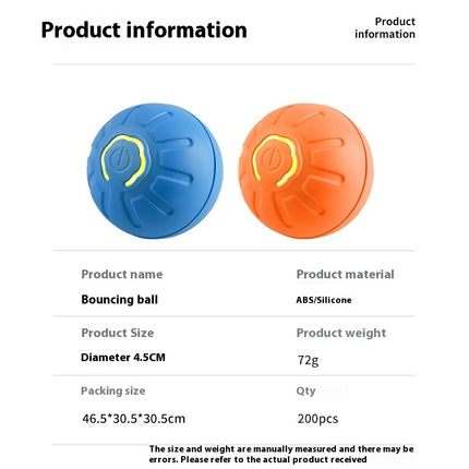 Smart Dog Toy Ball - Interactive USB Rechargeable Pet Toy at PetPexi