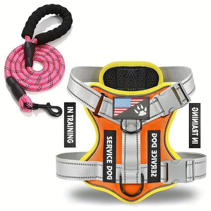 No-Pull Dog Harness & Leash Set – Comfortable, Tangle-Free Walks for All Breeds | Petpexi