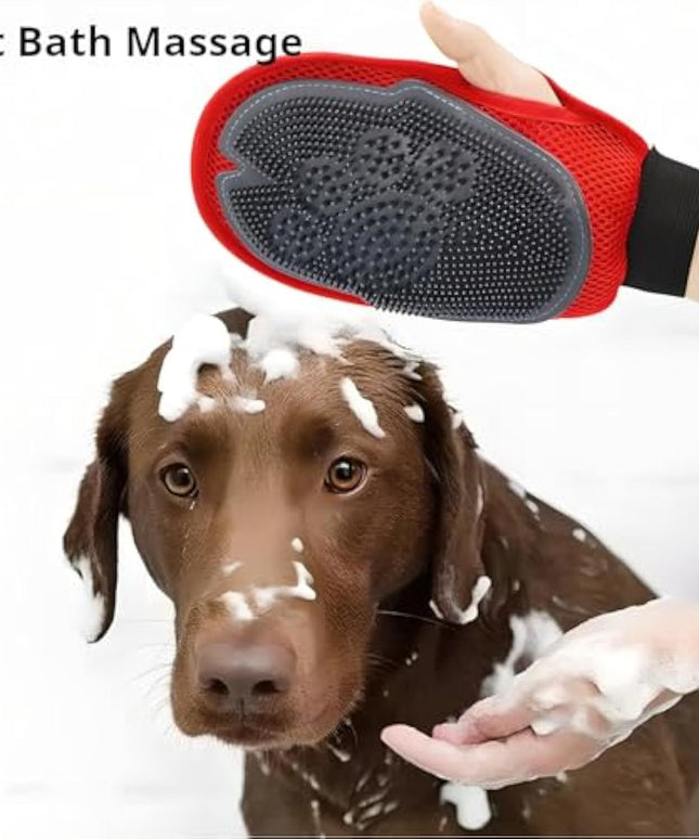 Pet Bathing Glove & Hair Remover Mitt – Comfortable Massage & Efficient Cleaning | Petpexi