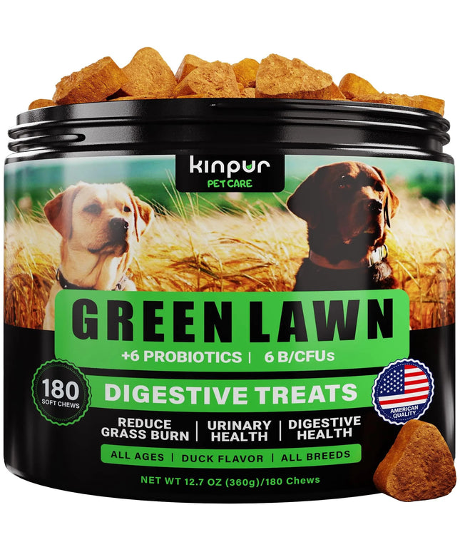 Premium Green Lawn Chews for Dogs with Cranberry & ACV from www.petpexi.com – Neutralizes Urine, Supports Bladder Health, Prevents Grass Burn