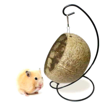 Hamster Toys Guinea Pig Golden Bear Hanging Nest Cotton Nest Bedroom – Coconut Shell Nest – Free & Fast Shipping to the USA!