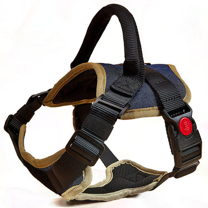 No Pull Dog Harness Reflective Adjustable Soft Padded Pet Vest in multiple colors from petpexi.com, perfect for French Bulldogs and all breeds.