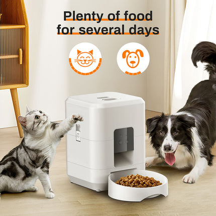 Pet Smart Feeder 2L WiFi Timing Dog & Cat Feeding Machine