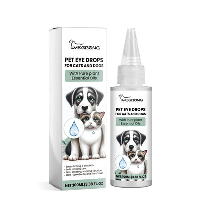 Dogs and Cats Eye Care Eye Drops – Soothing, Protective Eye Formula | Petpexi