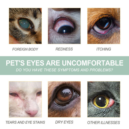 Dogs and Cats Eye Care Eye Drops – Soothing, Protective Eye Formula | Petpexi