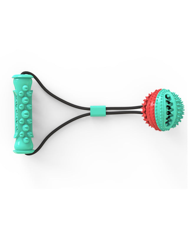 PetPexi pull rope toy with 8.5cm training ball and 12cm molar stick for dogs, available at www.petpexi.com with free USA shipping