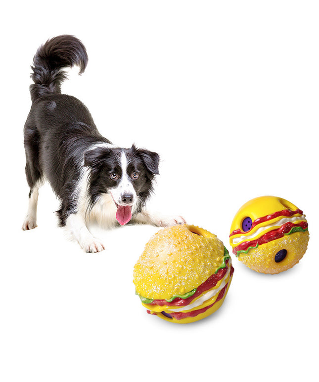 Squeaky vinyl pet ball with music for large dogs from www.petpexi.com, durable and fun with free USA shipping