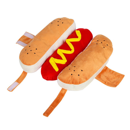 Funny Hot Dog Halloween Costume for Dogs | Petpexi