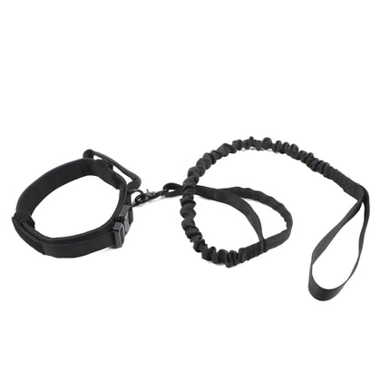 Pet Tactical Dog Collar and Leash Set – Adjustable Military Nylon Traction Belt | Petpexi