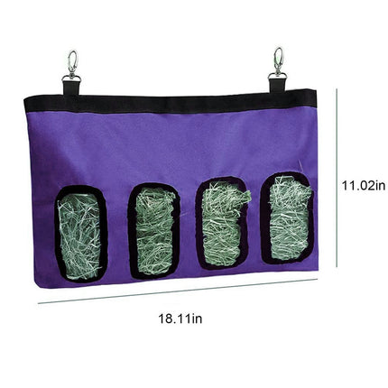 Rabbit Hay Feeder Bag for Guinea Pigs, Bunnies & Chinchillas – Durable Oxford Cloth – Free & Fast Shipping to the USA!