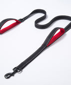 Black red handle