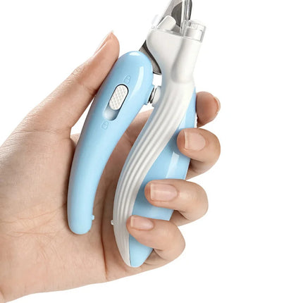 Pet Nail Clippers with LED Light for Dogs & Cats – Safe, Ergonomic Grooming Tool | Petpexi