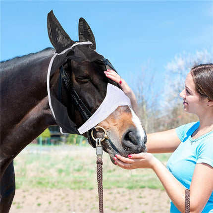 Anti-mosquito and Anti-flying Horse Face Mask with Velcro - Ultimate Comfort