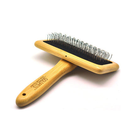 Pet Grooming Bamboo Wood Air Cushion Needle Comb – Eco-Friendly & Durable | Petpexi