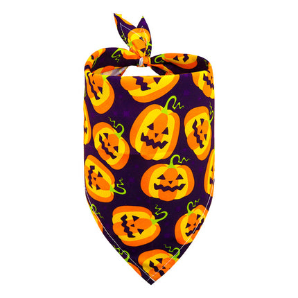Halloween Dog Bandanas – Stylish Printed Skirt Scarves for Dogs | Petpexi