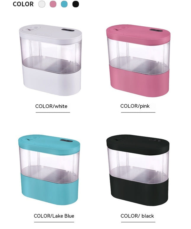 Ecological Desktop Self-Circulation Mini Fish Tank with LED & Pump | PetPexi