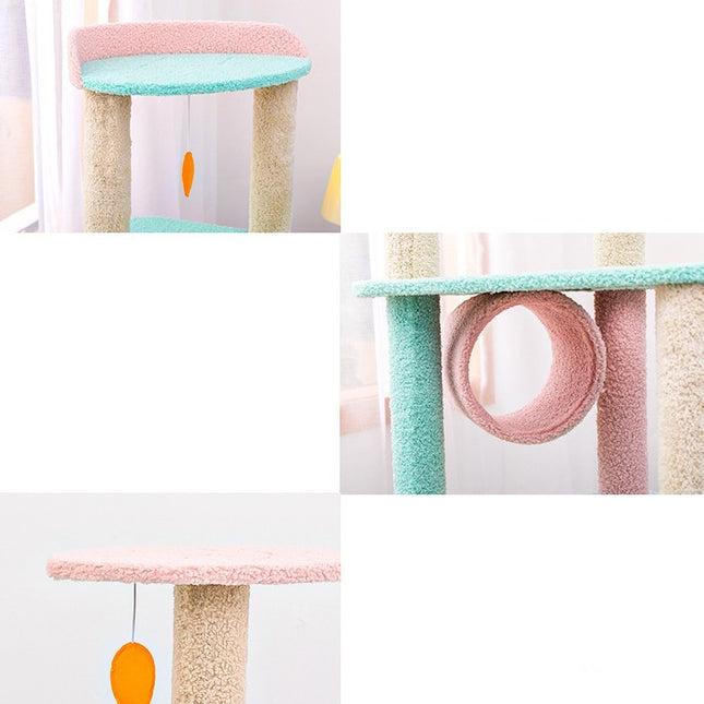 Large Cat Scratching Post – Multi-Level Cat Tower & Play Tree | Petpexi
