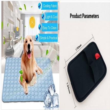 Ice Silk Pet Cooling Pad for Dogs & Cats – Soft, Breathable & Summer-Ready