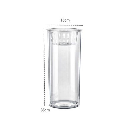 Column Fish Tank for Living Room – Micro Landscape Desktop Aquarium | PetPexi