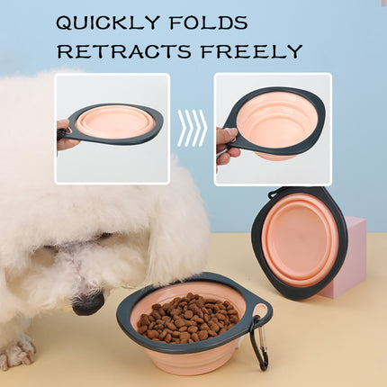 Collapsible Silicone Dog Bowl – Foldable Travel Cup for Food & Water | Petpexi