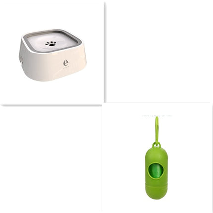 Non-Wet Mouth Floating Dog Water Bowl – Spill-Proof & Car-Friendly | Petpexi