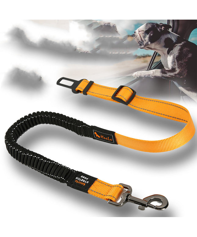 Adjustable cushioned pet seat belt for dogs in multiple colors – durable nylon safety buckle – available at www.petpexi.com with free USA shipping

