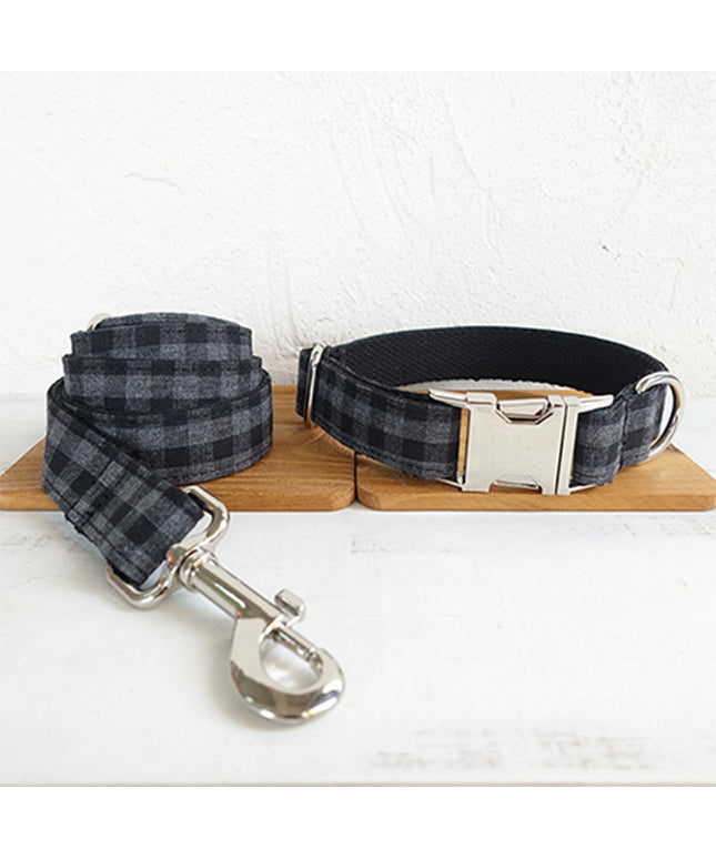 Adjustable Polyester Dog Leash Collar, scalable and heavy-duty for small, medium, large dogs, reflective and tangle-free from petpexi.com