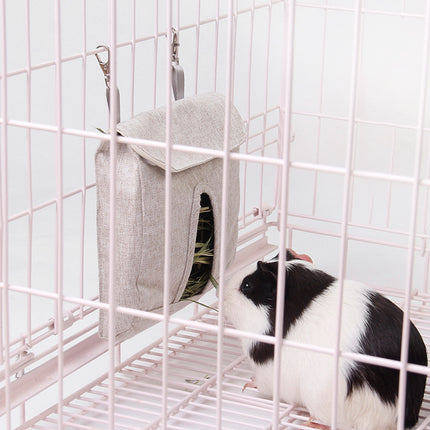 Rabbit Feeding Feed Bag for Guinea Pig, Hamster & Chinchilla – Durable Cloth Bag – Free & Fast Shipping to the USA!