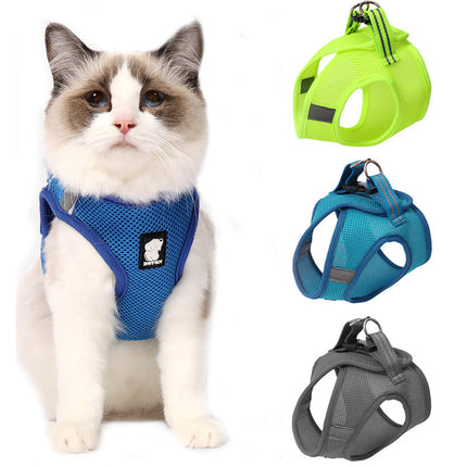 Anti-strike Cat Traction Harness – Sandwich Cat Walker for Safe Outdoor Walks | Petpexi