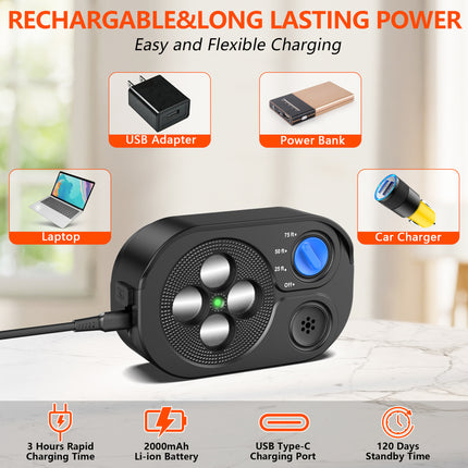 Automatic Ultrasonic Dog Bark Control & Training Device – Rechargeable & Waterproof | Available at www.petpexi.com with Free USA Shipping

