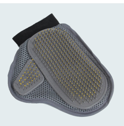 Pet Bathing Gloves with Shower & Massage Brush – Durable Metal Bath Tool | Petpexi