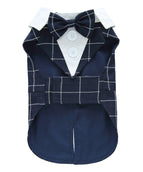 Blue plaid