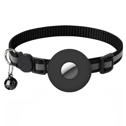 Airtag Pet Collar with Bell – Reflective Adjustable Anti-Lost Collar for Cats & Dogs | www.petpexi.com