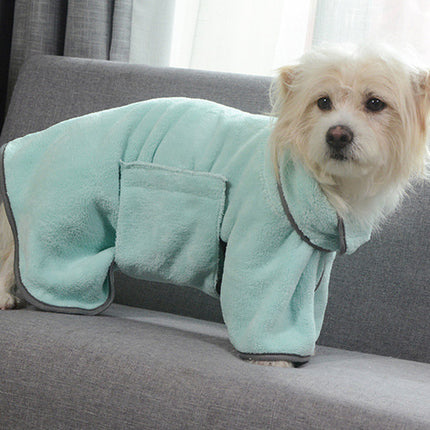 Quick-Drying Pet Absorbent Towel & Bathrobe for Dogs & Cats – Soft Microfiber | Petpexi