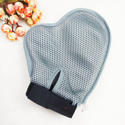 Pet Bathing Gloves with Shower & Massage Brush – Durable Metal Bath Tool | Petpexi