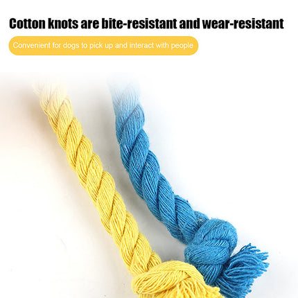 Dog Elastic Football Tug Of War Interactive Cotton Rope Ball – Durable Chew & Play Toy – www.petpexi.com