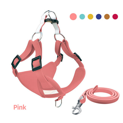 Reflective LED No-Pull Dog Harness & Leash Set – Comfortable & Adjustable | Petpexi