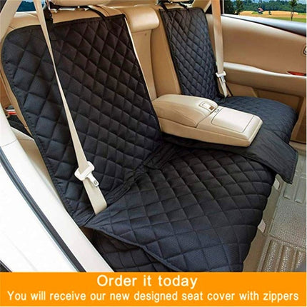 Luxury Pet Car Seat Cover – Rear Backseat Cushion for Dog Travel | PetPexi