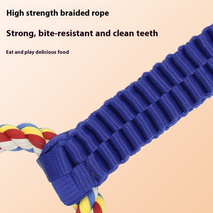 Dog Tug-of-war Toy Interactive Tooth Cleaning Rope – Best Interactive Dog Toys | www.petpexi.com