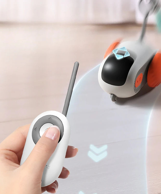 Remote Control Interactive Cat Car Toy – USB Charging & Smart Play | Petpexi