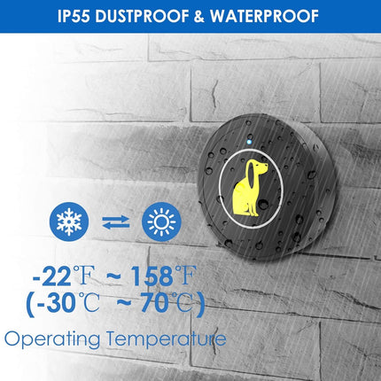 Smart Dog Doorbell – Waterproof Touch Bell for Potty Training | PetPexi