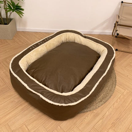 Winter Warm Pet Supplies Dog Bed - Polyester & Cotton, Multiple Sizes | PetPexi