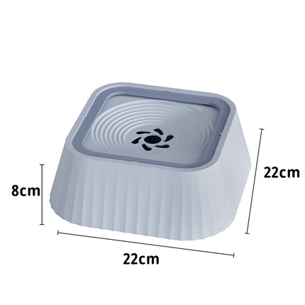 Splash-Proof Floating Pet Water Bowl – No-Wet Mouth Design | Petpexi