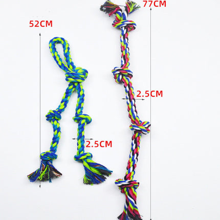 Heavy-Duty Rope Knot Chew Toy for Large Breeds - Petpexi