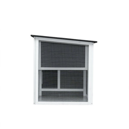 Outdoor Indoor Poultry Cage Small Animal House, Outdoor Chicken Hutch Coop with Running Cage