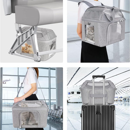 Dog Backpack Breathable Pet Carrier Bag – Sturdy & Portable Travel Bag | www.petpexi.com