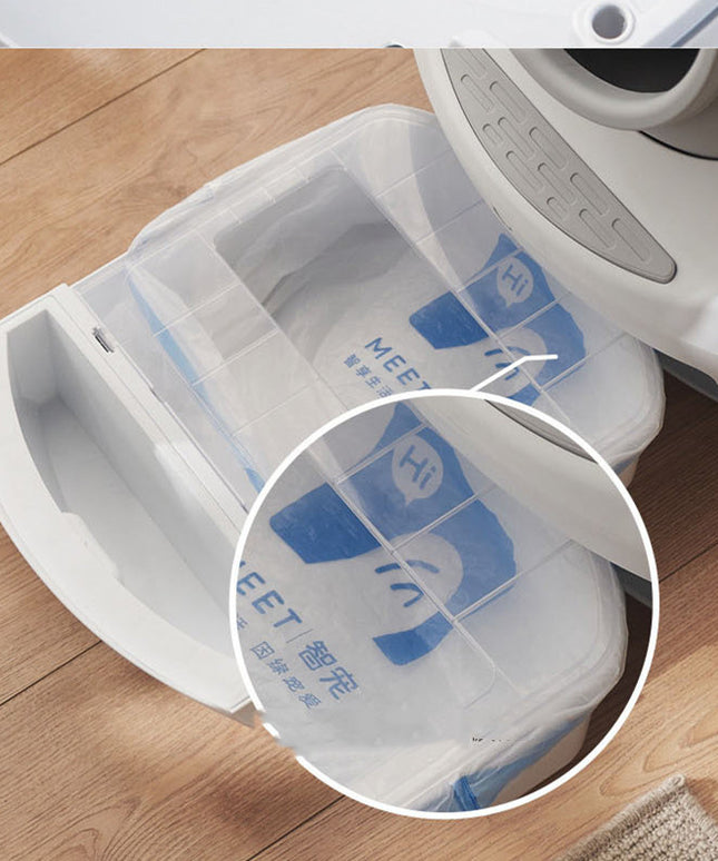 Electric Fully Enclosed Smart Cat Litter Box – WiFi Enabled Auto Cleaning | www.petpexi.com