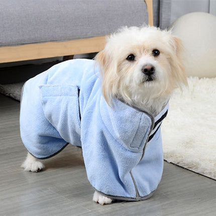 Quick-Drying Pet Absorbent Towel & Bathrobe for Dogs & Cats – Soft Microfiber | Petpexi